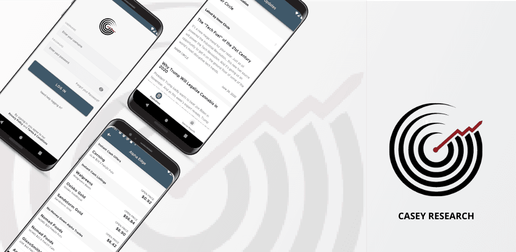 Casey Research - IOS app