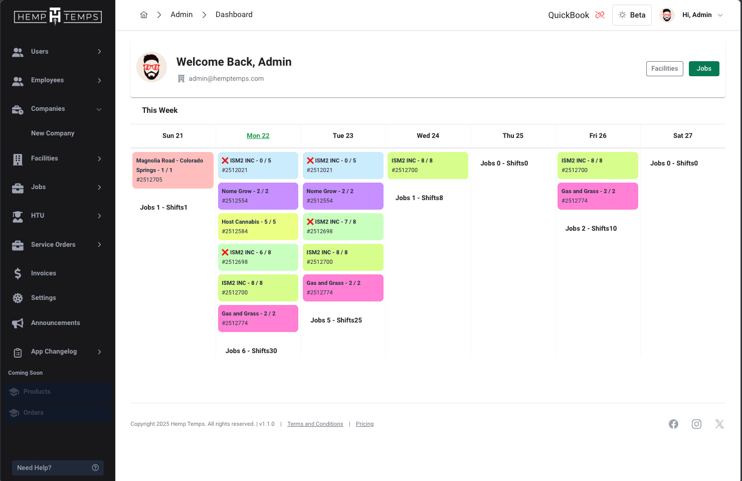 Hemptemps - Cannabis Employment Management Platform