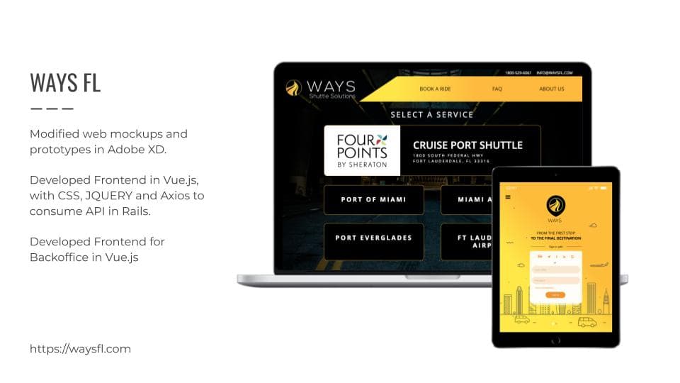 Ways IOS / ANDROID app