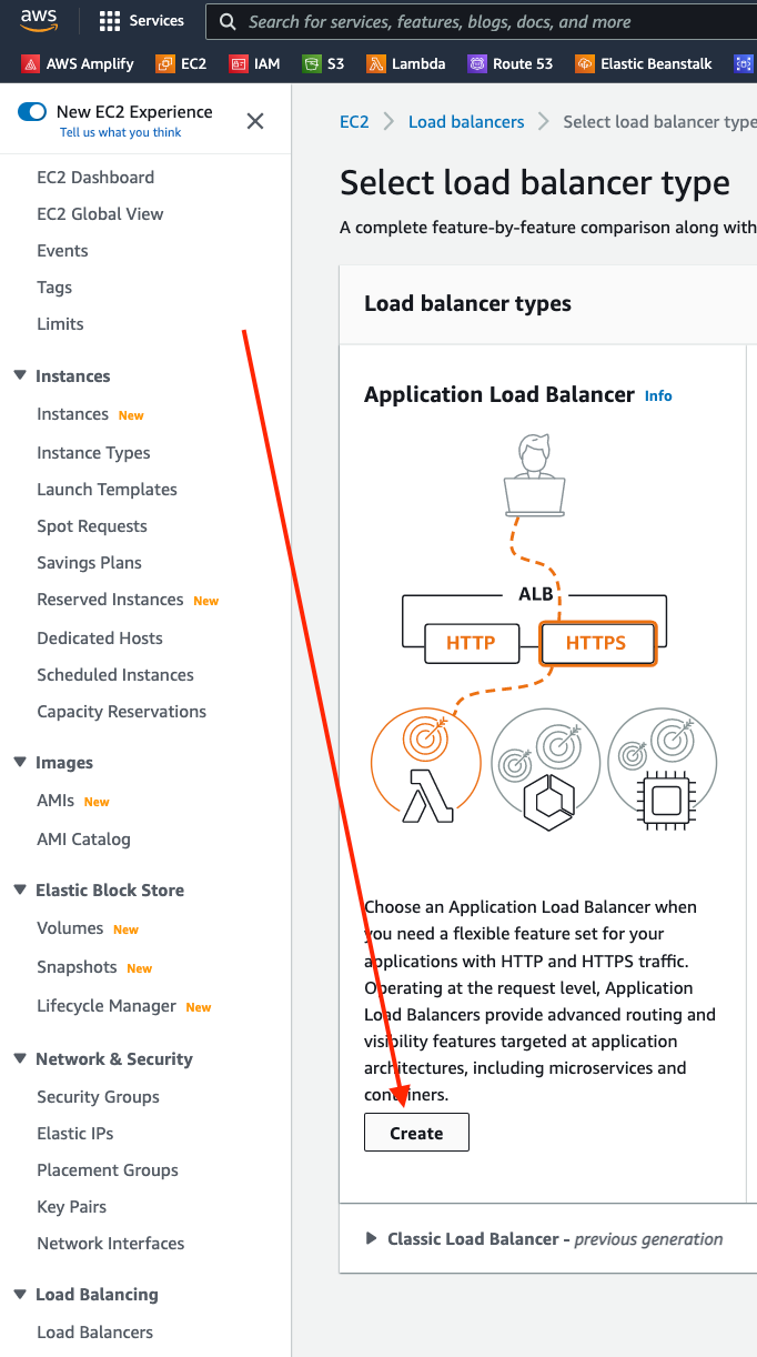 Create Load Balancer